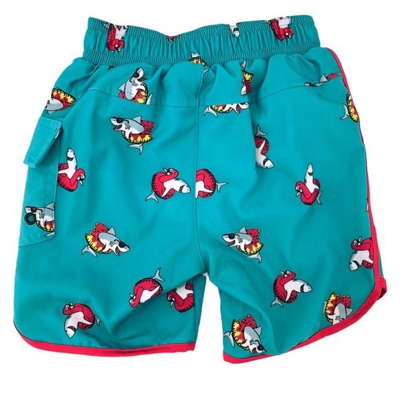 Sovereign Code Boys Shark Swim Trunks - Picture 3 of 10
